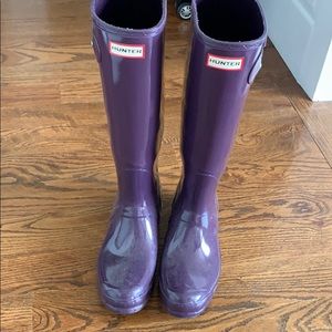 purple rain boots